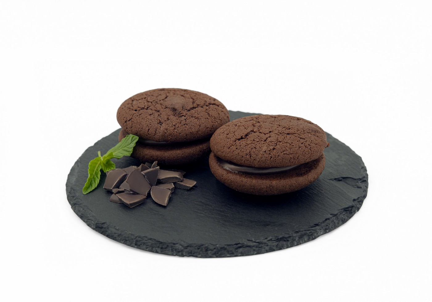 Печенье "Брауни" с тёмным шоколадом/с белым шоколадом/с кофейной начинкой 1,5кг